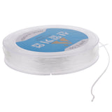 Maxbell 0.8mm Elastic String Cord Stretch Thread for Bracelet Jewelry Making White