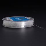 Maxbell 0.8mm Elastic String Cord Stretch Thread for Bracelet Jewelry Making White