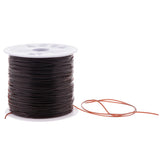 Maxbell 1 Roll 0.8mm Elastic Stretch Thread String Cord For Jewelry Bracelet Brown