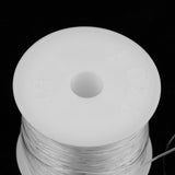 Maxbell 1 Roll 0.8mm Elastic Stretch Thread String Cord For Jewelry Bracelet Clear