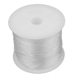 Maxbell 1 Roll 0.8mm Elastic Stretch Thread String Cord For Jewelry Bracelet Clear