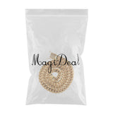 Maxbell Stainless Steel Heavy Link Gold Curb Cuban Chain Men's Punk Necklace 26 inch