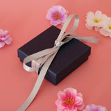 Maxbell Blue Paper Jewelry Gift Boxes for Rings Necklaces Bracelet  9.5x9.5x3cm