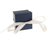 Maxbell Blue Paper Jewelry Gift Boxes for Rings Necklaces Bracelet  8x8x7cm