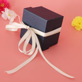 Maxbell Blue Paper Jewelry Gift Boxes for Rings Necklaces Bracelet  8x8x7cm