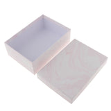 Maxbell 2 Pieces Paper Jewelry Gift Boxes for Rings Necklaces Bracelet 17x12x6cm