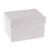 Maxbell 2 Pieces Paper Jewelry Gift Boxes for Rings Necklaces Bracelet 10x7.5x7cm