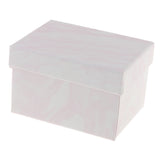 Maxbell 2 Pieces Paper Jewelry Gift Boxes for Rings Necklaces Bracelet 10x7.5x7cm