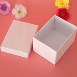 Maxbell 2 Pieces Paper Jewelry Gift Boxes for Rings Necklaces Bracelet 10x7.5x7cm