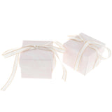 Maxbell 2 Pieces Paper Jewelry Gift Boxes for Rings Necklaces Bracelet 8x8x7cm