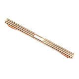 Maxbell Tie Collar Bar Pin Brooch Clips Man Shirt Accessories Jewelry Rose Gold