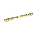 Maxbell Tie Collar Bar Pin Brooch Clips Man Shirt Accessories Jewelry Gold