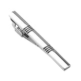 Maxbell Men Tie Pin Silver Metal Clip Collar Necktie Clasp Wedding Party Silver 1