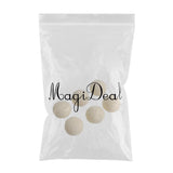 Maxbell 100Pcs Half Ball Natural Unfinished Wood For Jewelry Making DIY Craft 25mm