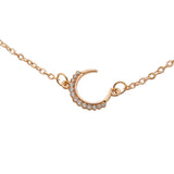 Maxbell Fashion Multilayer Choker Necklace Star Moon Pendant Women Jewelry Golden