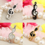 Maxbell Music Note Urn Pendant Ash Stainless Steel Cremation Jewelry Silver Black