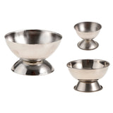 Maxbell Stainless Steel Alum Cup Borate Bowl Dish Gold Silver Cleaing Tool S 45mm
