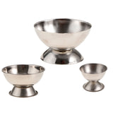 Maxbell Stainless Steel Alum Cup Borate Bowl Dish Gold Silver Cleaing Tool S 45mm