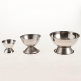 Maxbell Stainless Steel Alum Cup Borate Bowl Dish Gold Silver Cleaing Tool S 45mm