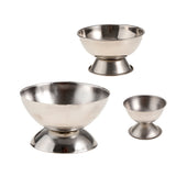 Maxbell Stainless Steel Alum Cup Borate Bowl Dish Gold Silver Cleaing Tool S 45mm