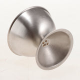 Maxbell Stainless Steel Alum Cup Borate Bowl Dish Gold Silver Cleaing Tool M 70mm