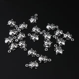 Maxbell 20 Antique Silver Animal Charms Pendant Carfts DIY Jewelry Finding Ladybug