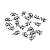 Maxbell 20 Antique Silver Animal Charms Pendant Carfts DIY Jewelry Finding Ladybug