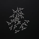 Maxbell 20 Pieces Antique Silver Charm Pendant for DIY Jewelry Making Cheerleader