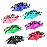 Maxbell 36 Pieces Acrylic Ear Gauges Tunnel Plugs Stretcher Expander Kit Red