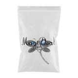 Maxbell Women's Crystal Rhinestone Dragonfly Brooch Pin Wedding Gift Black