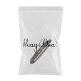 Maxbell Stainless Steel Cross Bullet Pendant Urn Jewelry for Ashes Black