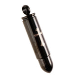 Maxbell Stainless Steel Cross Bullet Pendant Urn Jewelry for Ashes Black