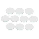 Maxbell 10 Pieces Clear Flat Mineral Glass Watch Replacement Part Watchmaker 35.5mm