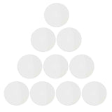 Maxbell 10 Pieces Clear Flat Mineral Glass Watch Replacement Part Watchmaker 35.5mm
