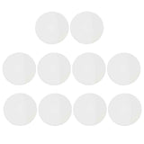 Maxbell 10 Pieces Clear Flat Mineral Glass Watch Replacement Part Watchmaker 35.5mm