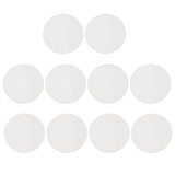 Maxbell 10 Pieces Clear Flat Mineral Glass Watch Replacement Part Watchmaker 39.5mm