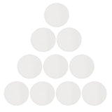 Maxbell 10 Pieces Clear Flat Mineral Glass Watch Replacement Part Watchmaker 39.5mm