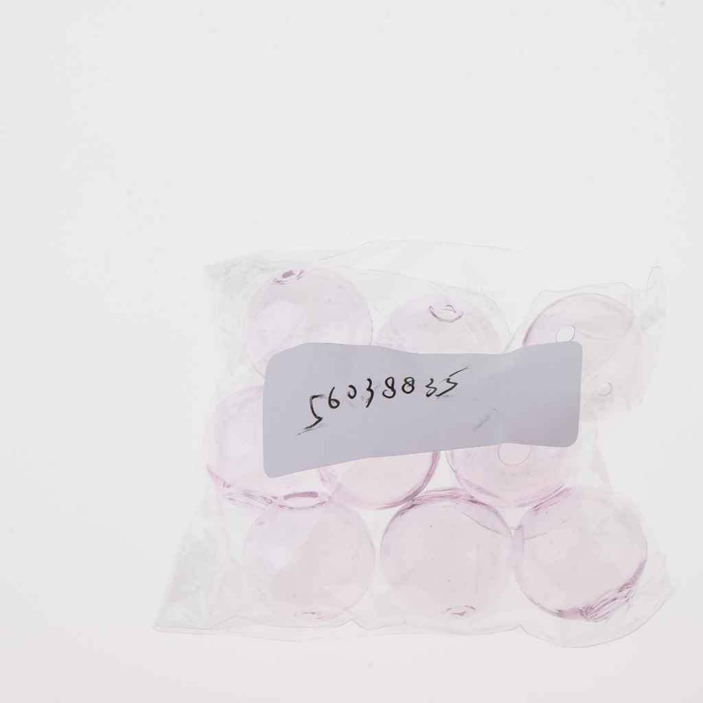 Maxbell 10pcs Globe Glass Bottle Charm Pendant DIY Craft Jewelry Making Pink