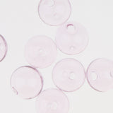 Maxbell 10pcs Globe Glass Bottle Charm Pendant DIY Craft Jewelry Making Pink