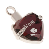 Maxbell Heart Cremation Urn Pendant for Ashes Urn Jewelry Memorial Necklace Mom