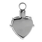 Maxbell Heart Cremation Urn Pendant for Ashes Urn Jewelry Memorial Necklace Son