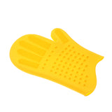 Maxbell 1Pcs Pet Cat Dog Bath Cleaner Grooming Glove Brush Hair Remover Yellow