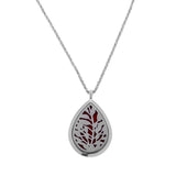 Maxbell Stainless Steel Locket Perfume Oil Diffuser Pendant Tree of Life