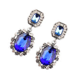 Maxbell Elegant Wedding Bridal Crystal Acrylic Ear Studs Fashion Women Earrings #7