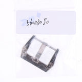 Maxbell Vintage Carved Stainless Steel Watch Buckle For Leather Band Strap 20mm