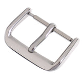 Maxbell Stainless Steel Watch Band Replacement Buckle with Spring Bar Silver 20mm