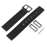 Maxbell Stainless Steel Milanese Watch Band Link Bracelet Wrist Strap 20mm Black