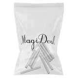 Maxbell 10pcs Silver Stainless Steel Tubes Watch Band Strap Tube Repair Tool 2mm