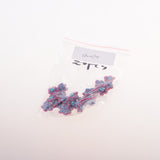 Maxbell 20 Pieces Polymer Clay Rose Flower DIY Jewelry Findings Spacer Beads 3