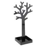 Maxbell Tree Jewelry Display Stand Earrings Necklace Hanger Organizer Holder  Black